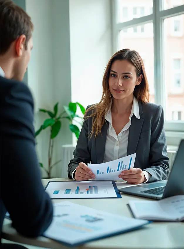 Análise de indicadores financeiros de uma empresa